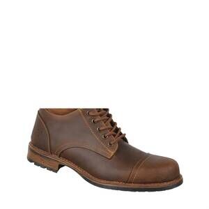 NEW TRIPLES casual leather mercer boot in brown